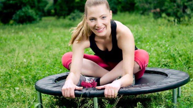 Gartentrampolin für Fitness